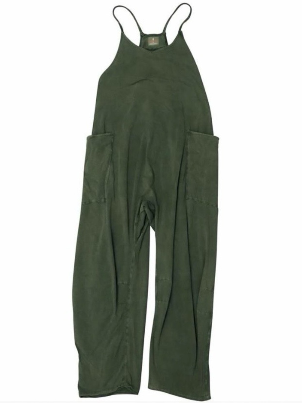Free People Movement Hot Shot Onesie Jumpsuit Green